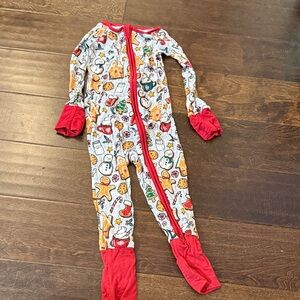 Little sleepies Christmas zippy